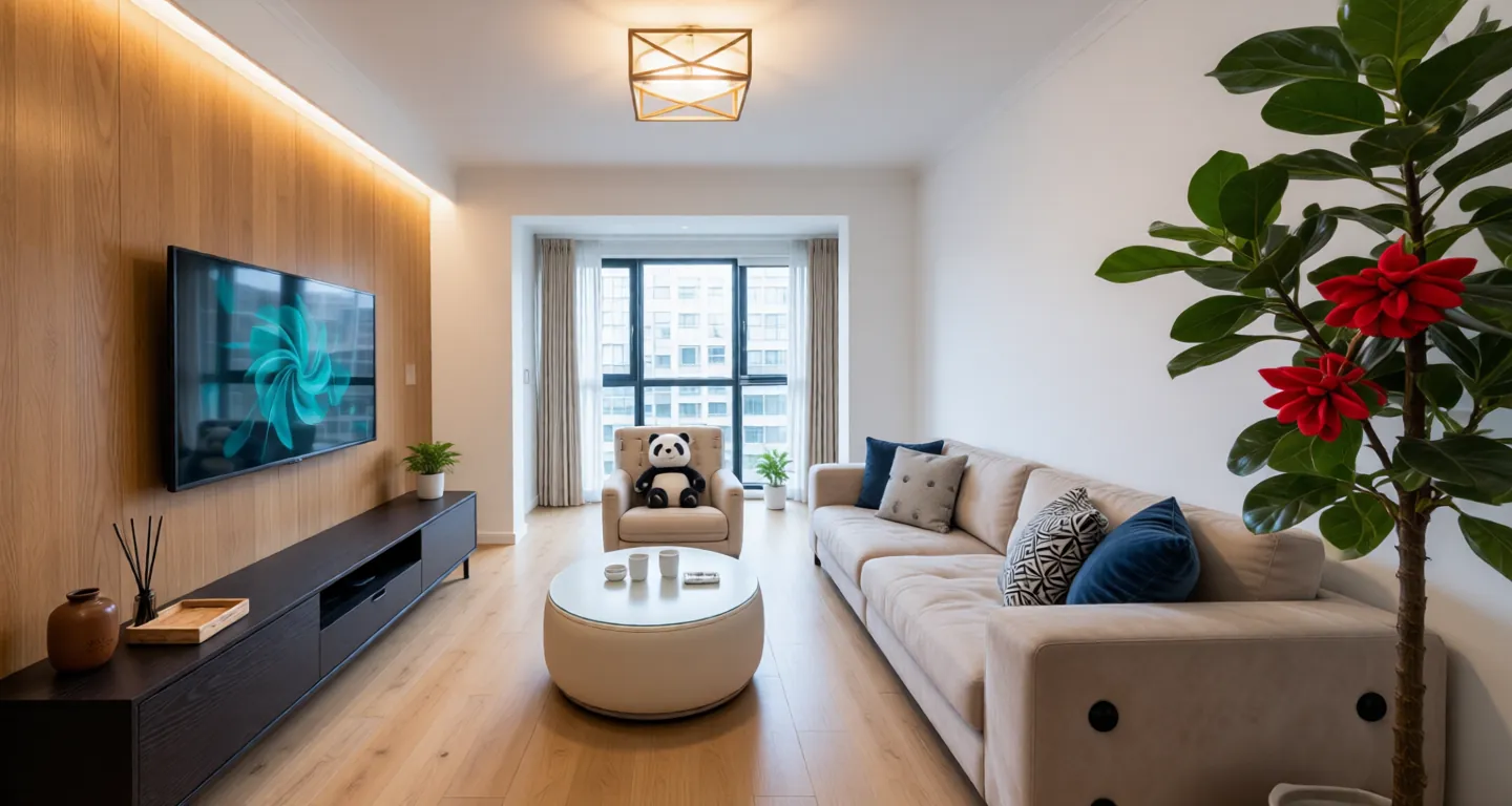 Apartment for rent in Changsha - Runhe Star City Runhe Meijun - Photo 1
