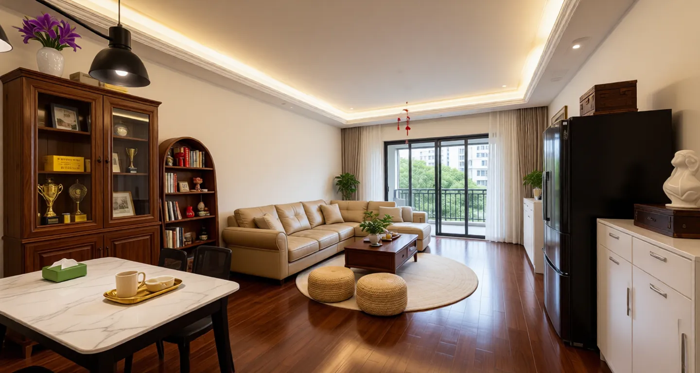 Apartment for rent in Chengdu - Vanke Guobin Runyuan - Photo 1