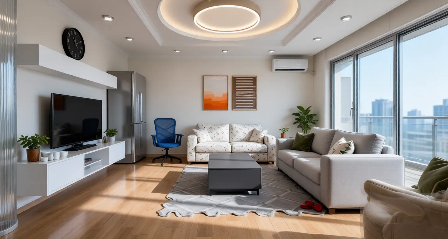 Apartment for rent in Chengdu - Riverside Oak Forest Phase I - Photo 1