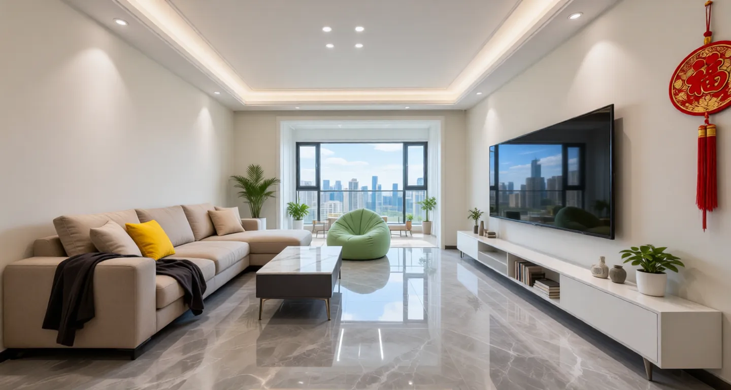 Apartment for rent in Chengdu - Dongjun Lakeview Bay - Photo 1