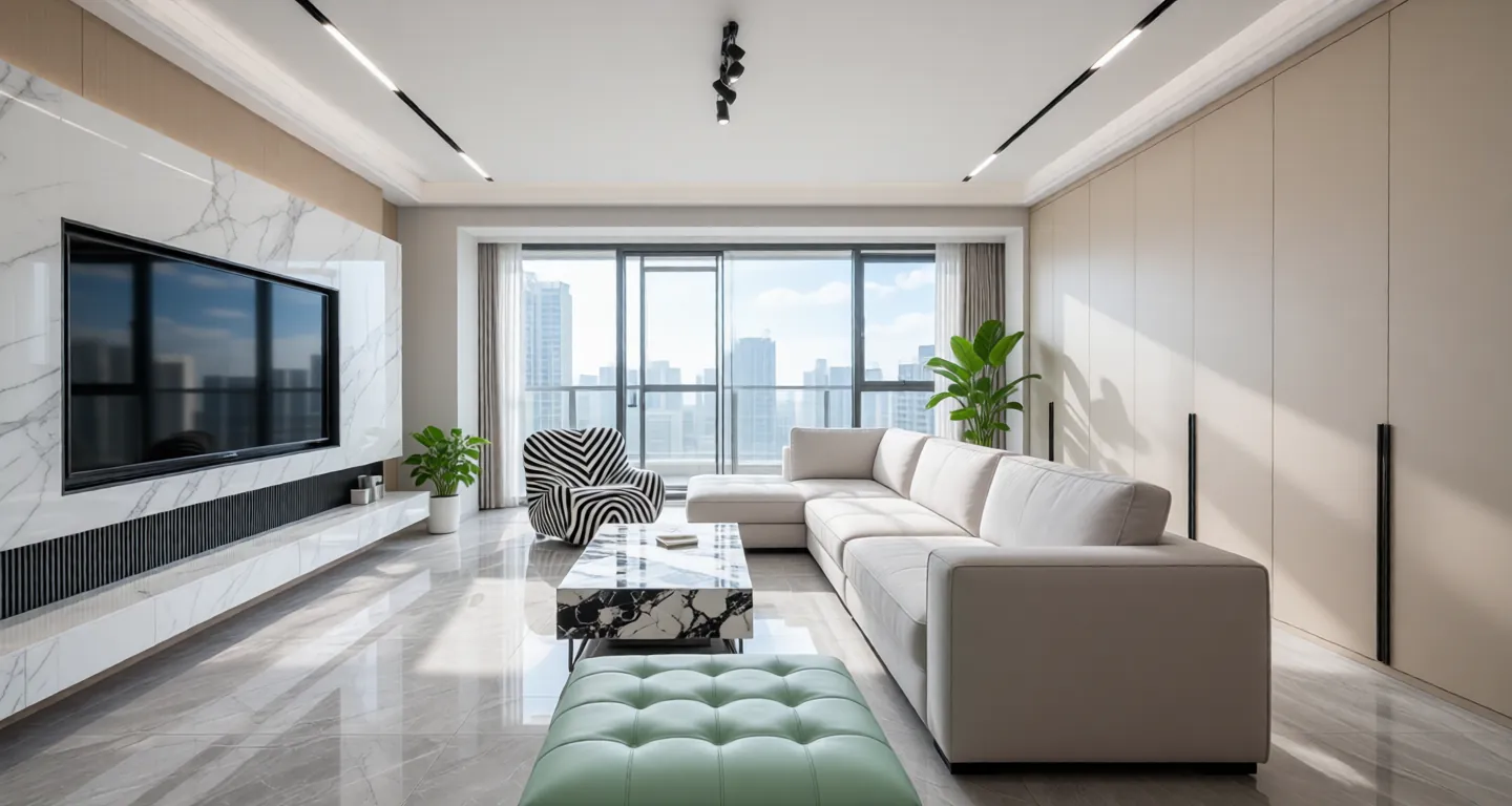 Apartment for rent in Fuzhou - Shoukai Rongqiao · Shourong Mansion - Photo 1