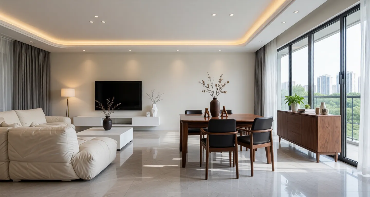 Apartment for rent in Hangzhou - Times Binjiang Danfeng Four Seasons - Photo 1