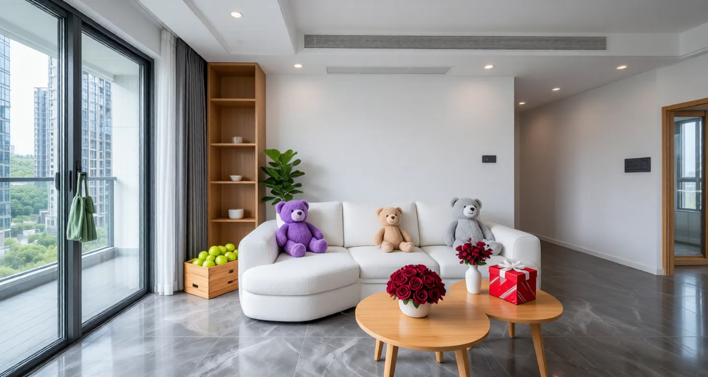 Apartment for rent in Huzhou - Angel Town - Shallow Mountain Bright Moon - Photo 1