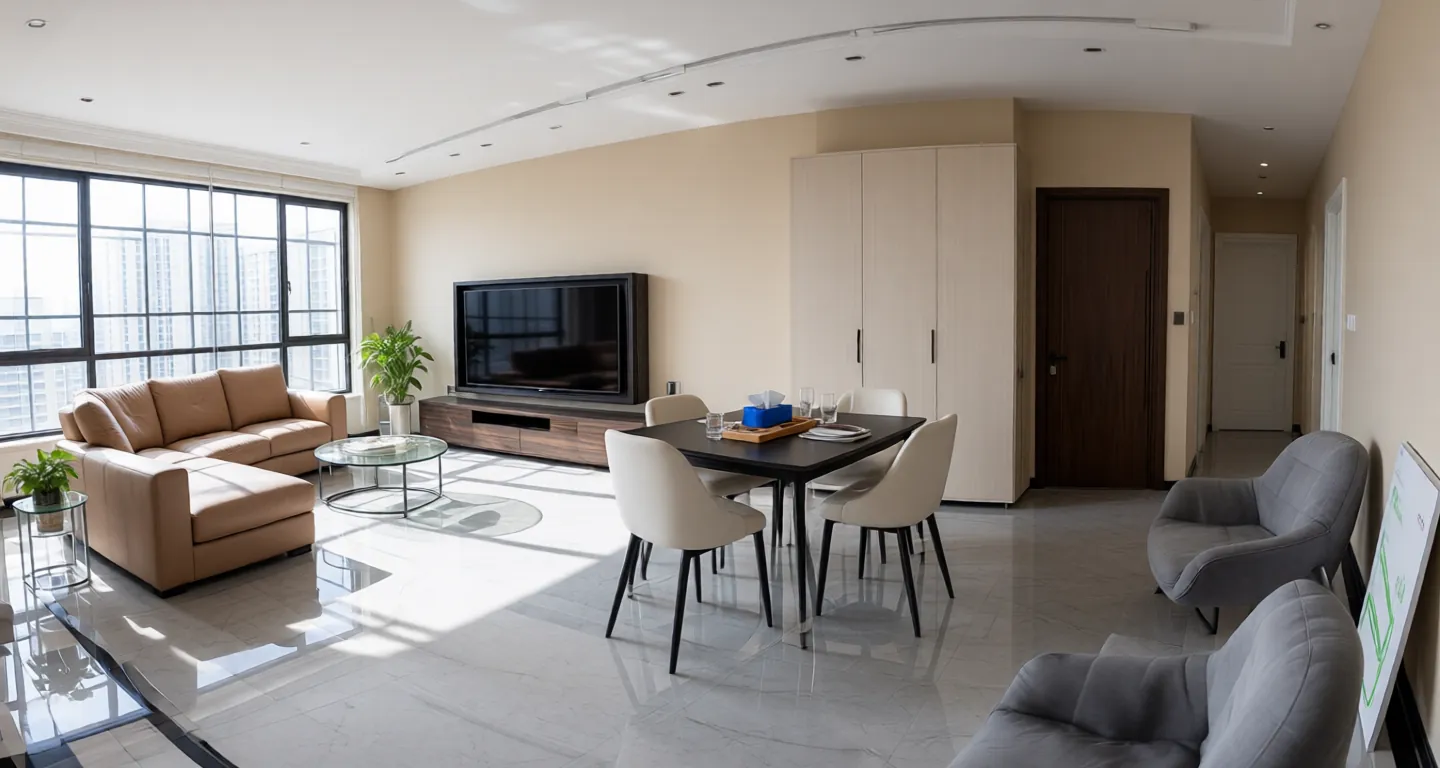 Apartment for rent in Jinan - Yinfeng Jiuxi City Ronghe Mansion - Photo 1