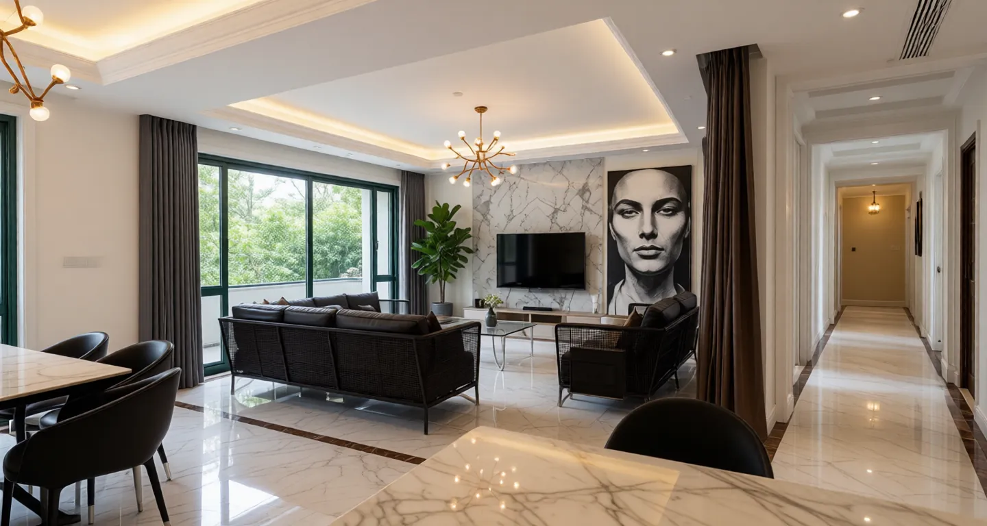 Apartment for rent in Jinan - Haier Greentown Olympic Village Guihuayuan North Area - Photo 1
