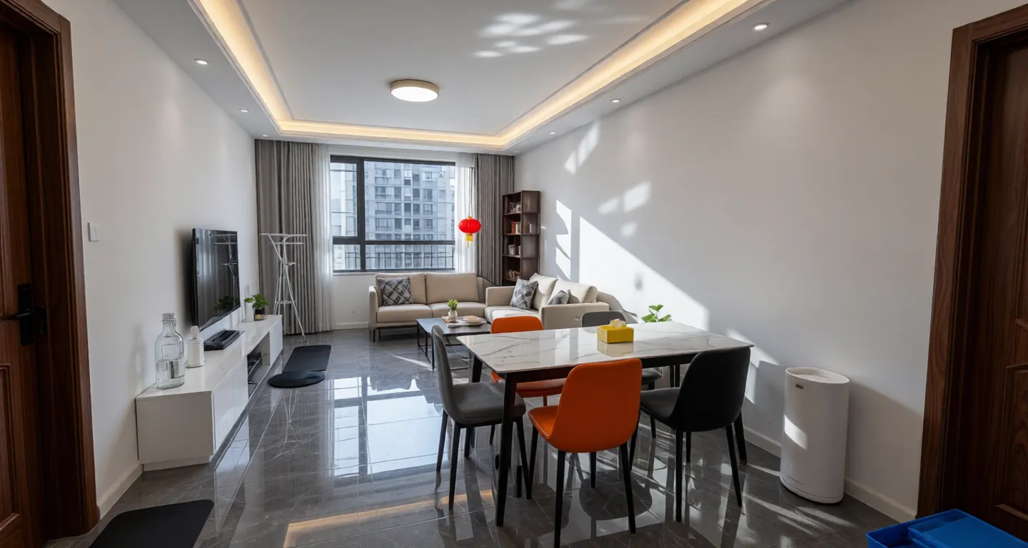 Apartment for rent in Lanzhou - Vanke Puyue Zhenyuan - Photo 1