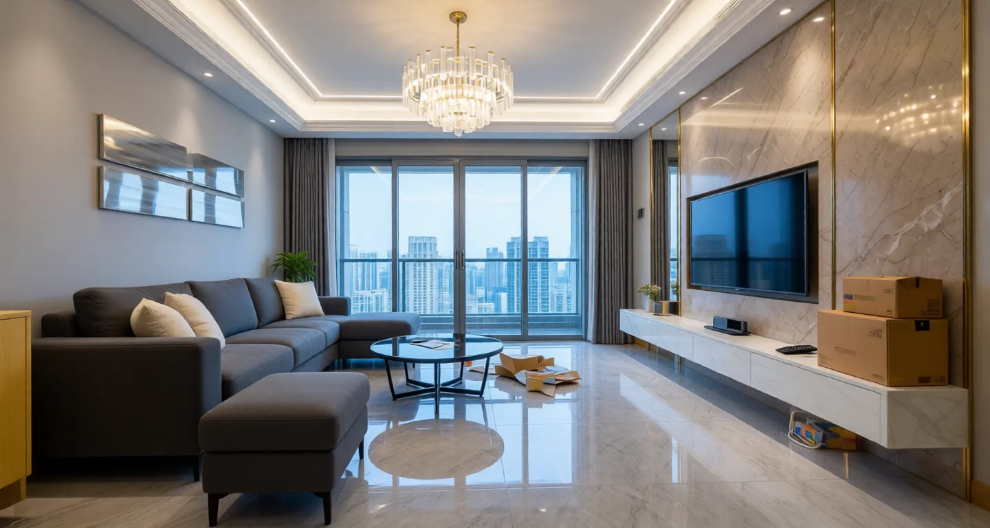 Apartment for rent in Nanjing - Zhenrong Riverside Purple Palace - Photo 1