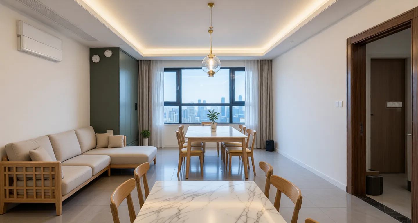 Apartment for rent in Nantong - Green City · Morning Breeze and Moonlight - Photo 1
