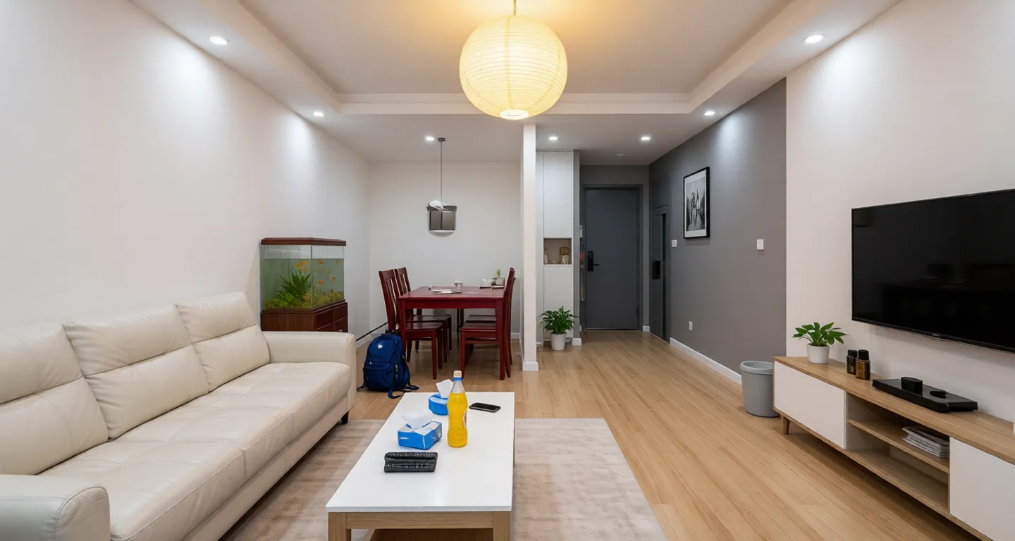 Apartment for rent in Nantong - Harmony, Elegance, and Ode - Photo 1
