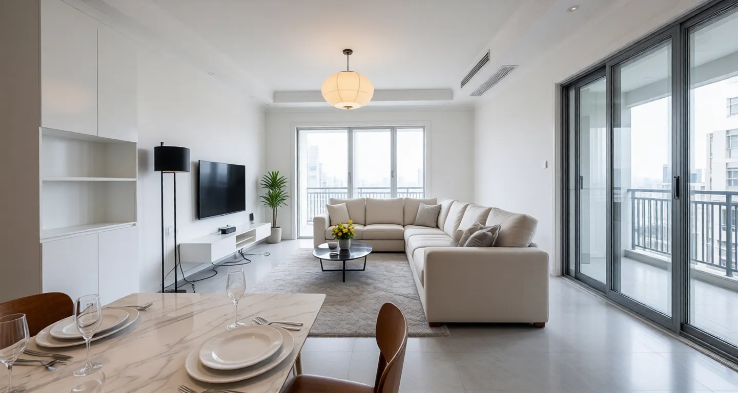 Apartment for rent in Nantong - Butterfly Lake Garden - Photo 1