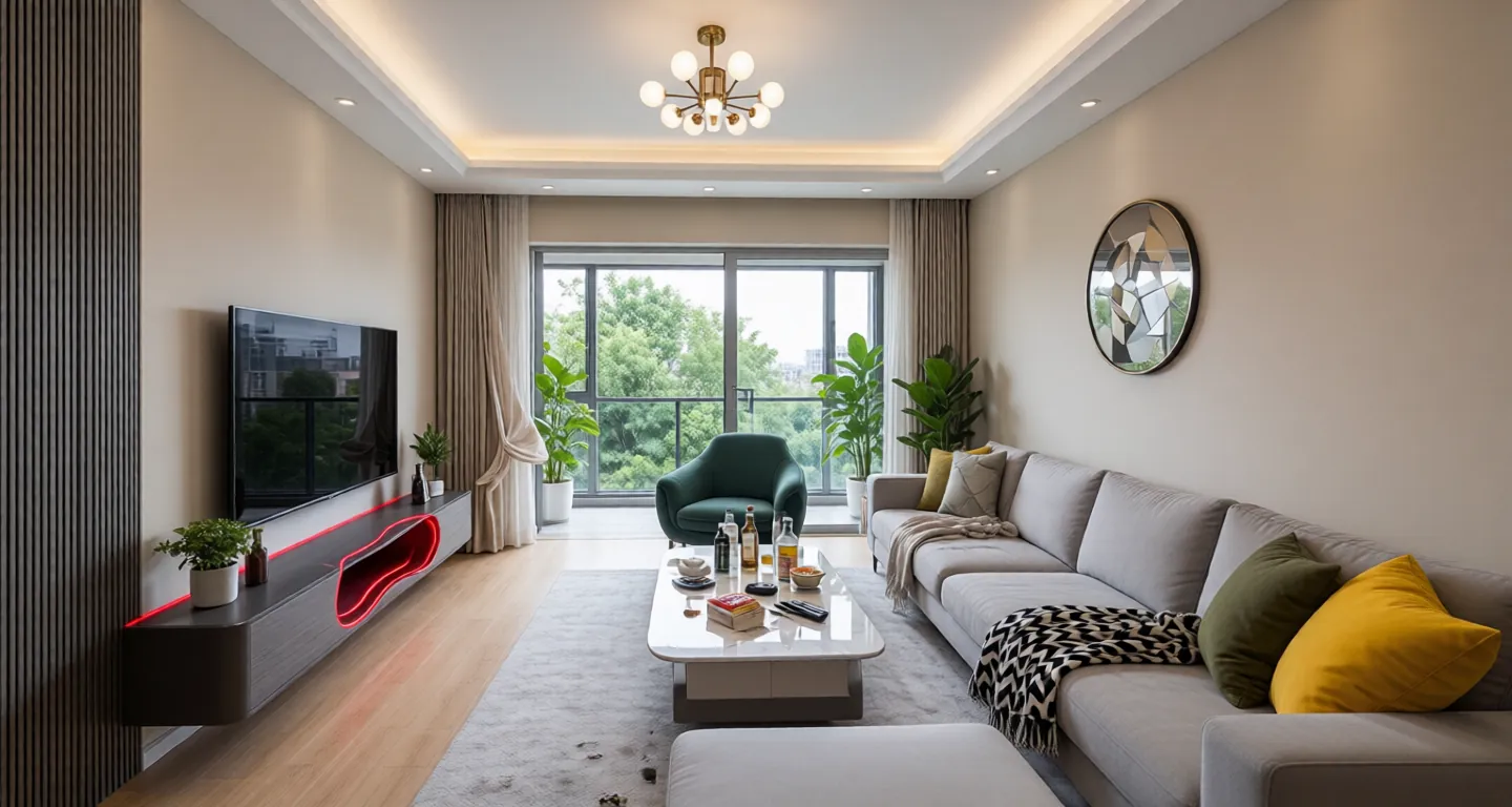 Apartment for rent in Nantong - Harmony, Elegance, and Ode - Photo 1