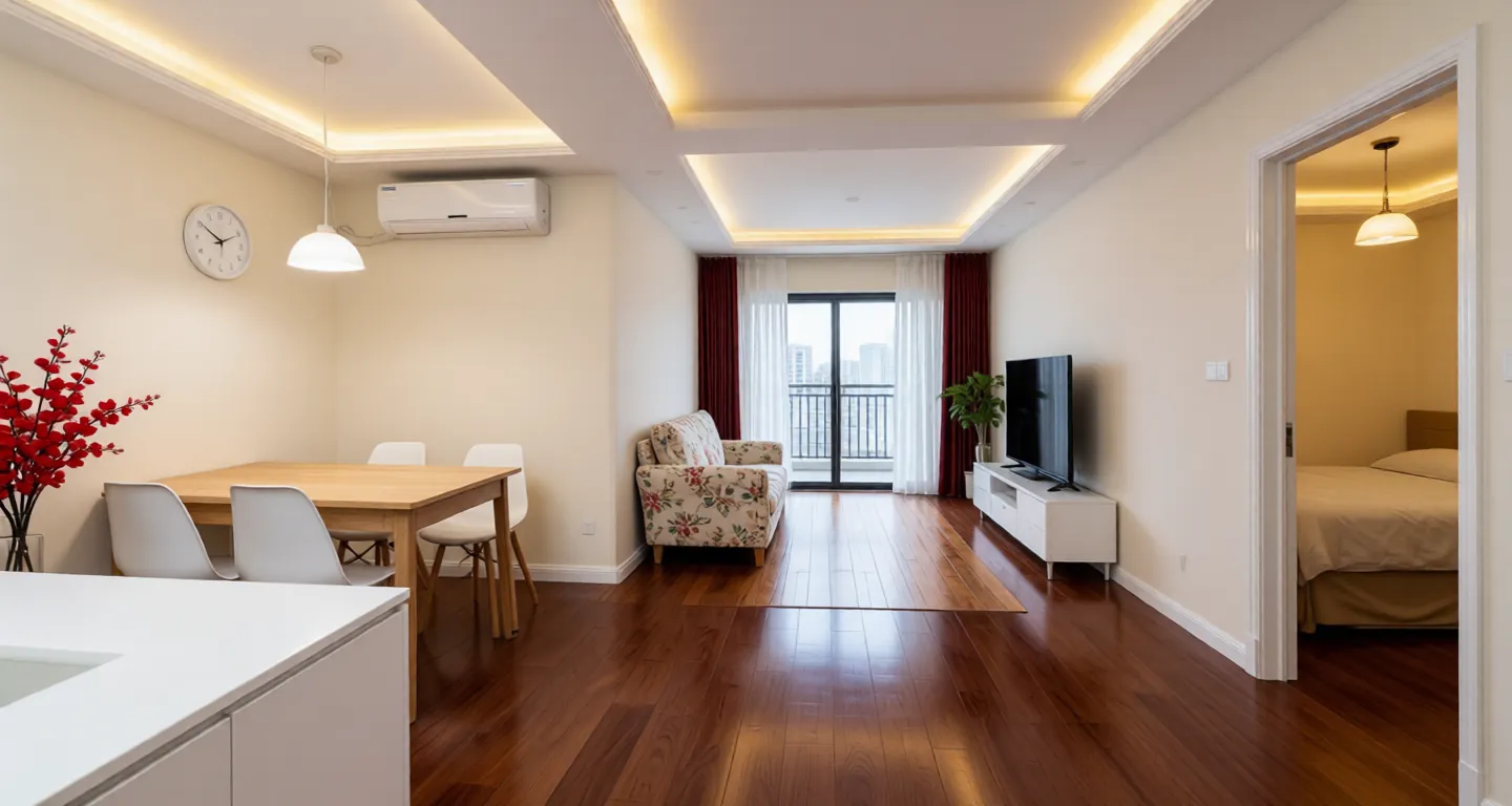 Apartment for rent in Qingdao - Jinyu Hefu Ronghefu - Photo 1