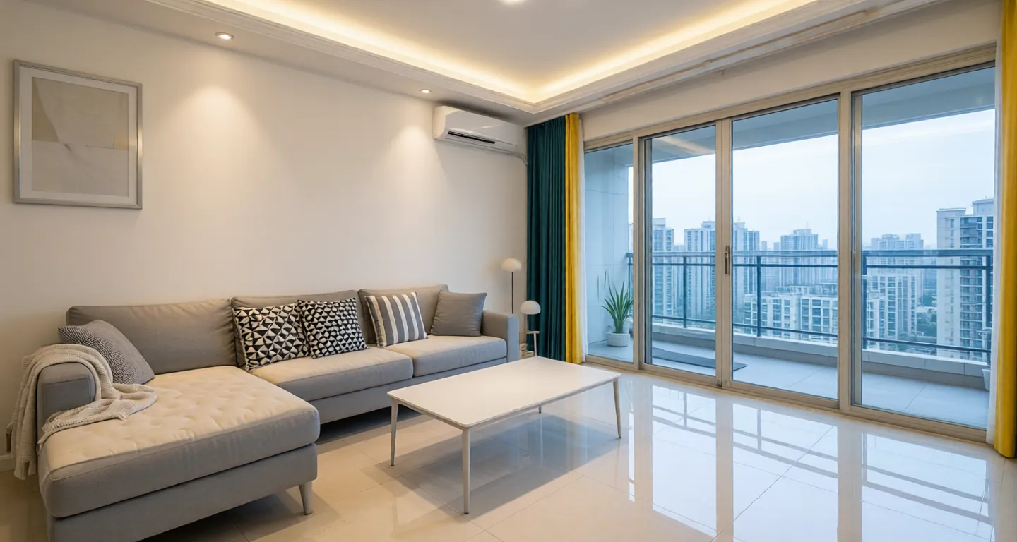 Apartment for rent in Qingdao - Wanda Central Mansion - Photo 1