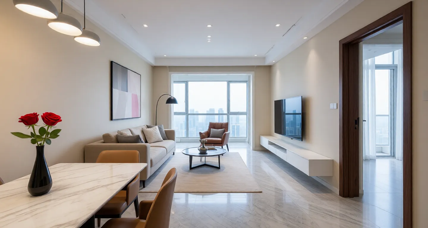 Apartment for rent in Qingdao - Vanke Emerald Yangtze River - Photo 1
