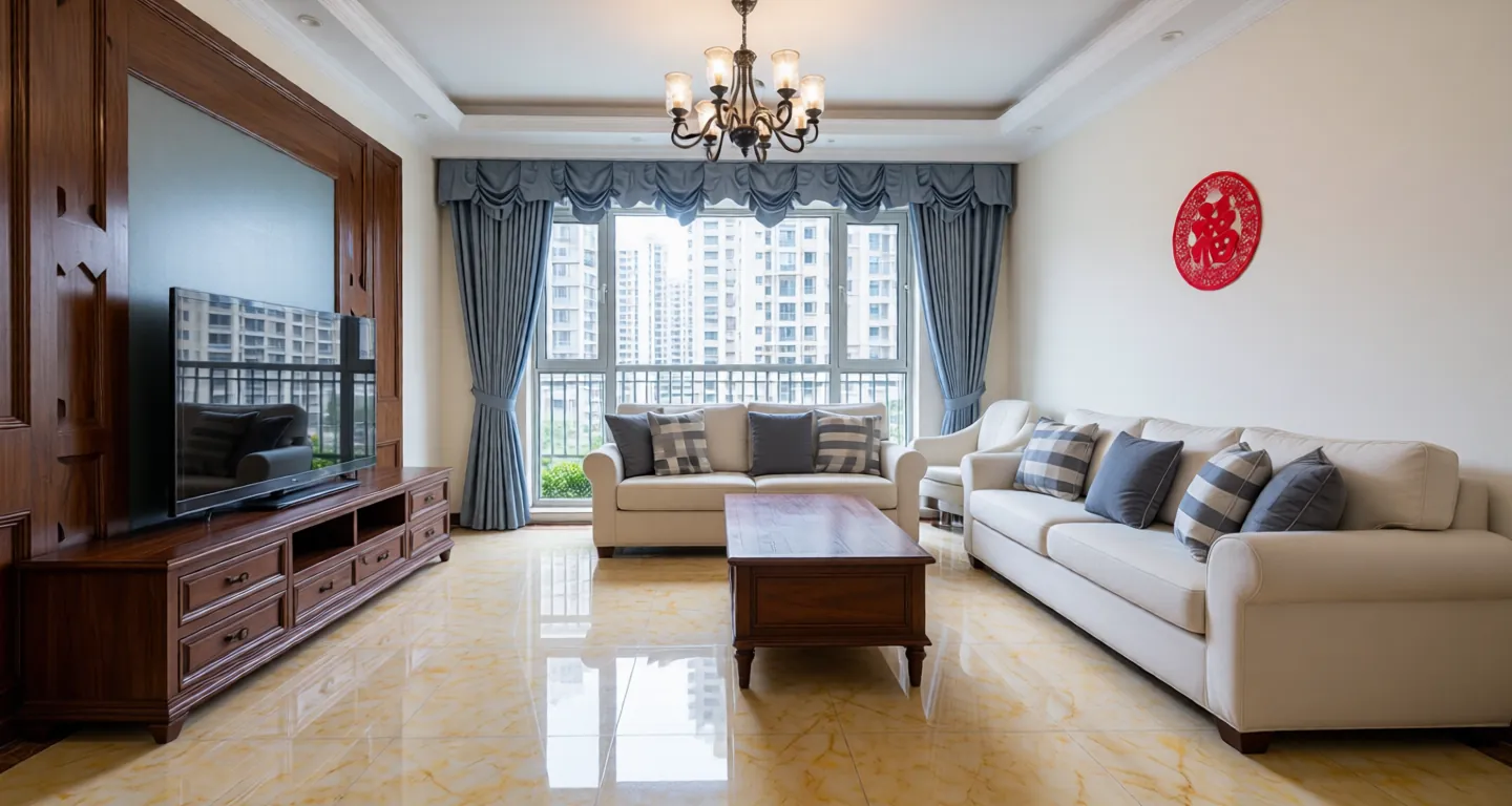 Apartment for rent in Qingdao - Prosperous Beauty Land - Photo 1