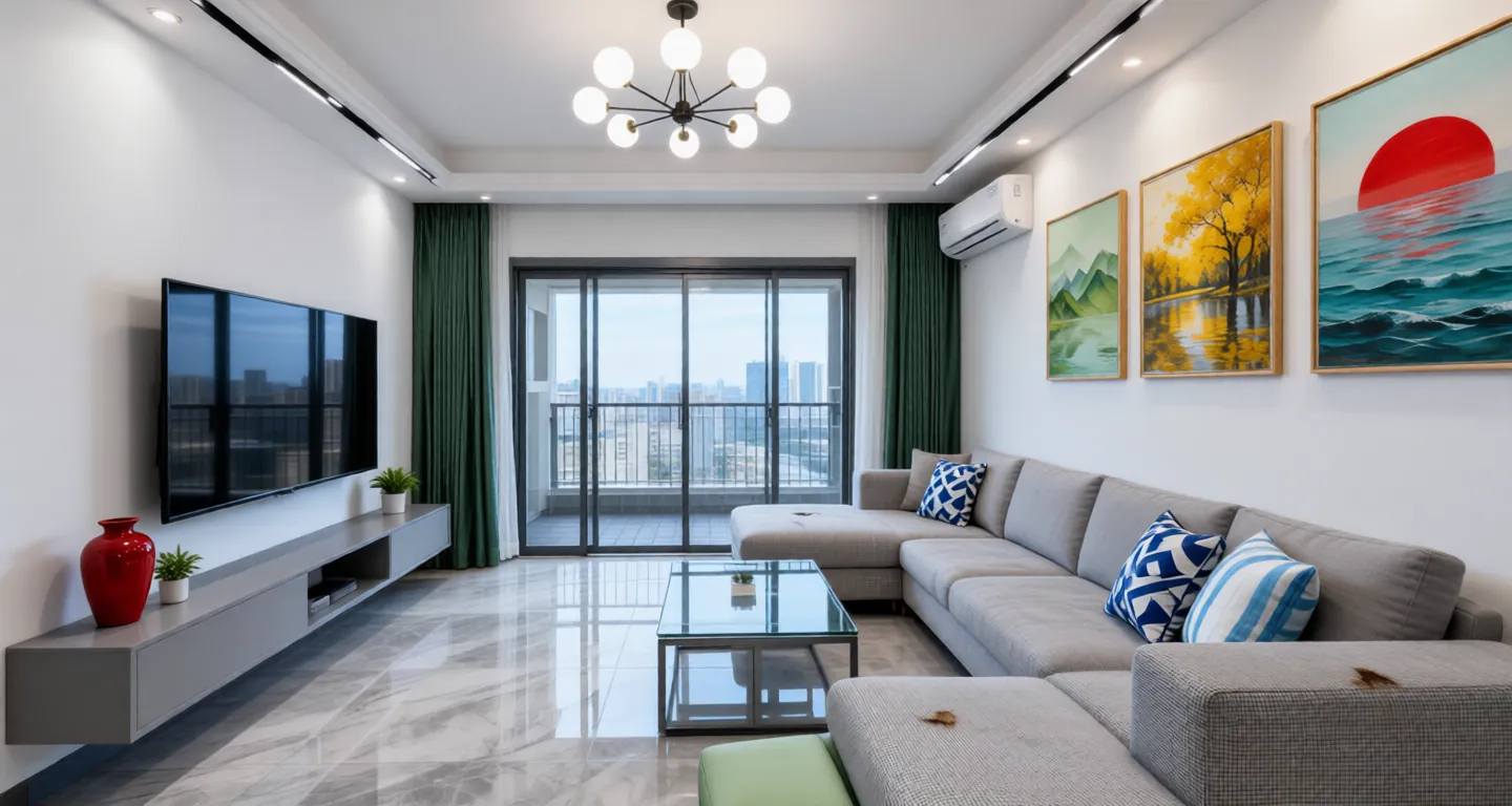 Apartment for rent in Sanya - Mountainview Cloud Brocade - Photo 1