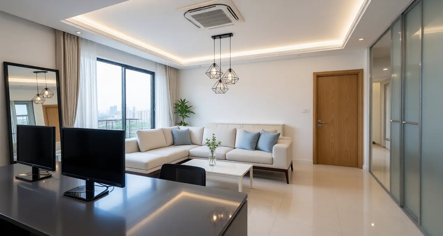Apartment for rent in Shanghai - Vanke Sky City Phase I - Sea Continent - Photo 1