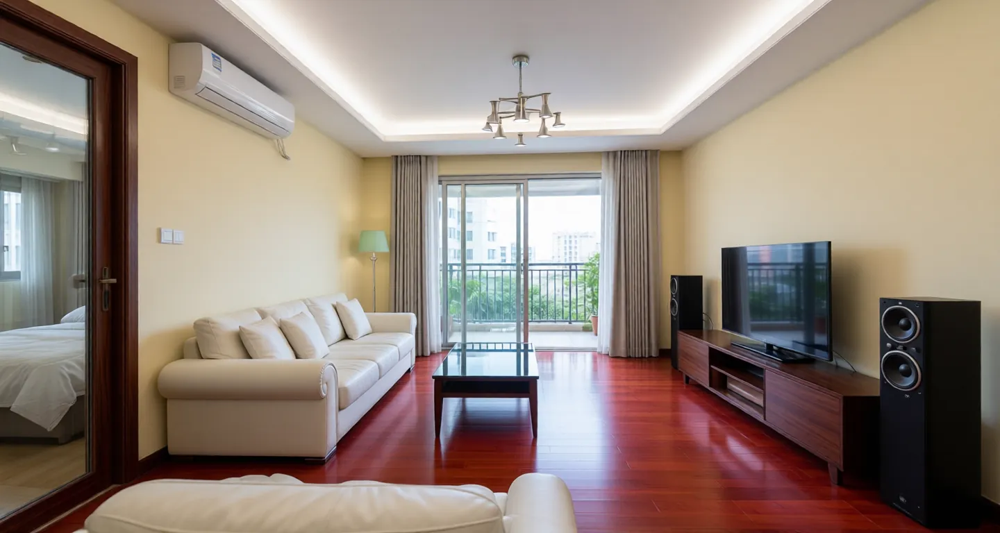 Apartment for rent in Shanghai - Rainbow Crown Apartments - Photo 1