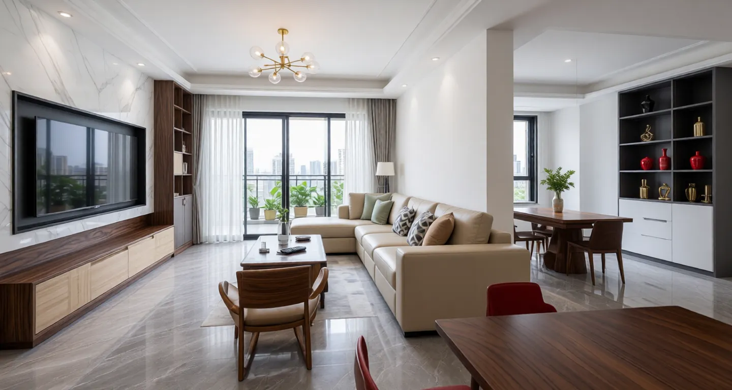 Apartment for rent in Suzhou - Core Convergence Garden - Photo 1