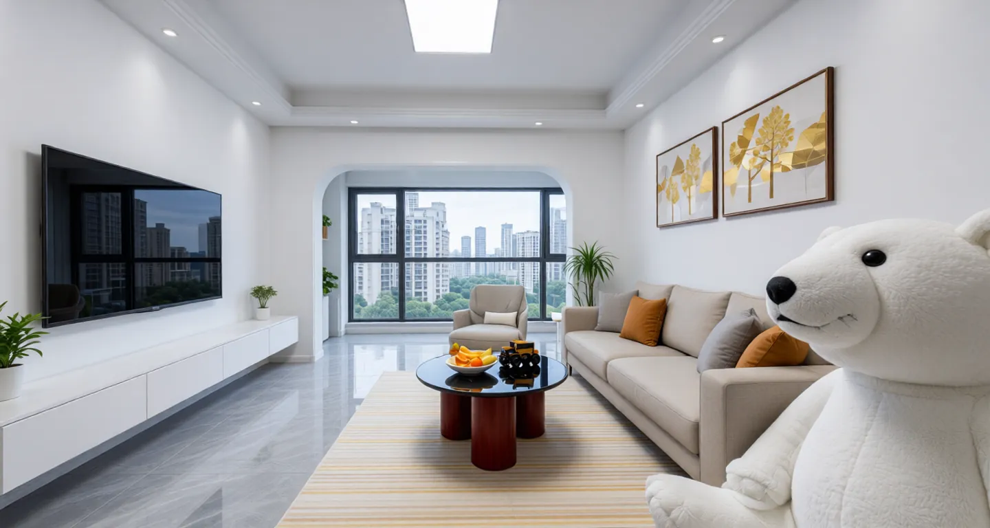 Apartment for rent in Wuhan - Plot B4, Wuhan International Community - Photo 1