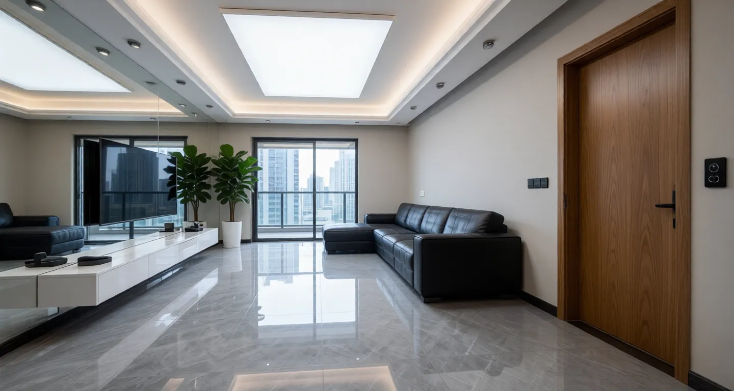 Apartment for rent in Wuhan - Oceanwide Oriental Realm Worldview Plot 8 - Photo 1
