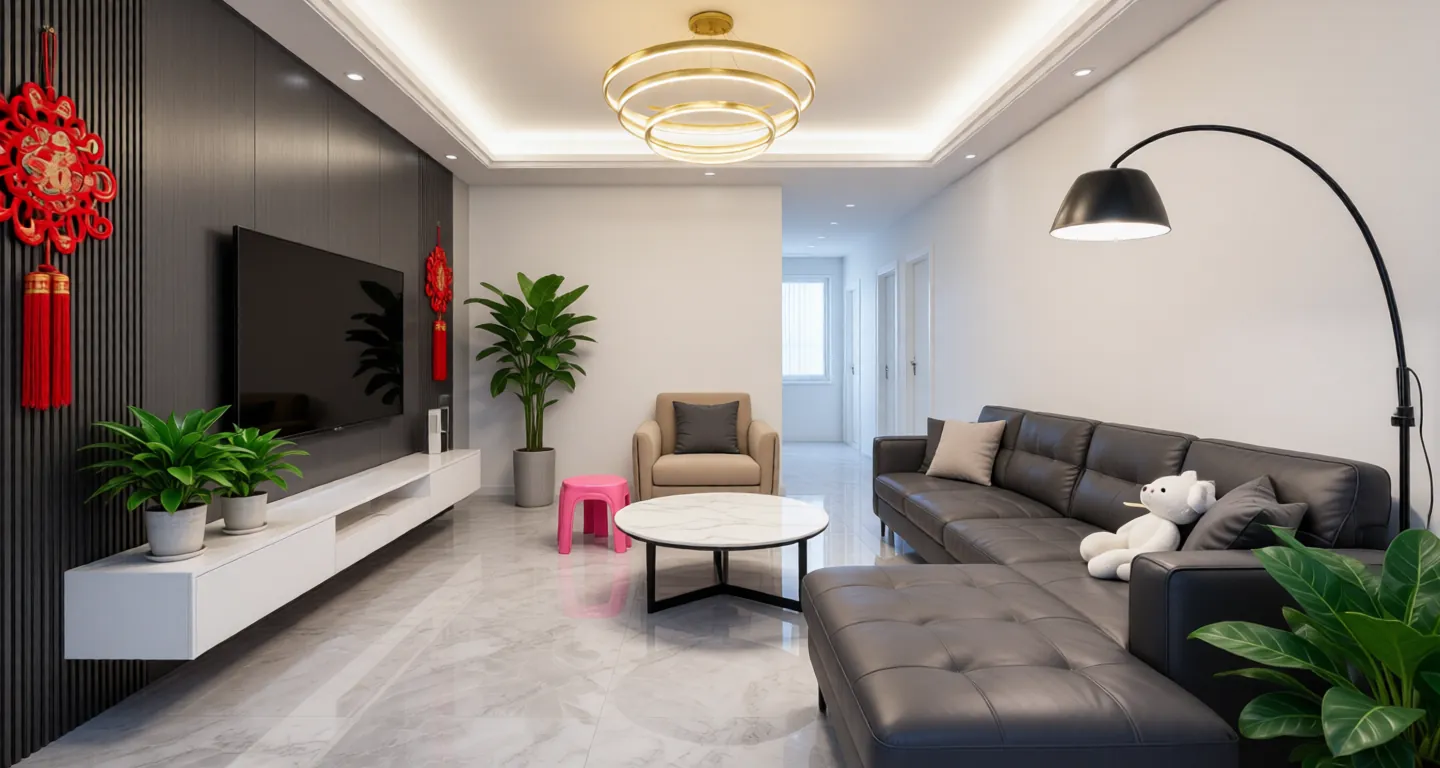 Apartment for rent in Xian - Baoyi Gongyuan Yin - Photo 1